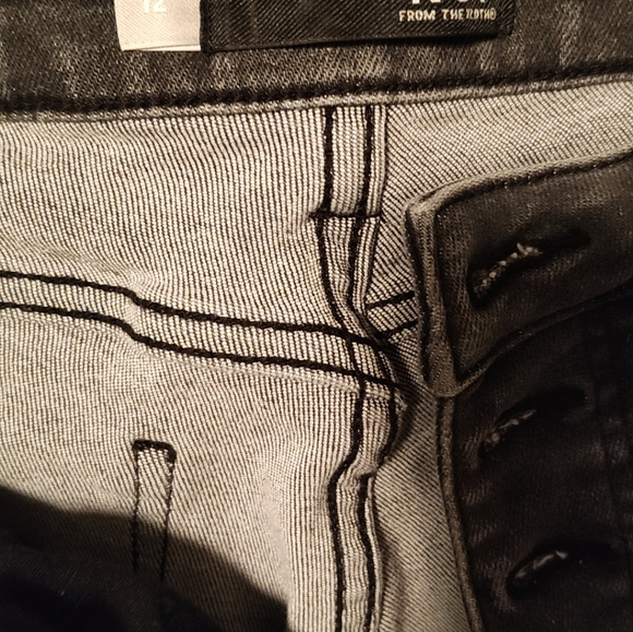 KUT gray jeans. - Picture 3 of 4
